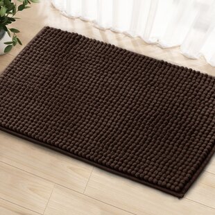 dark brown bath mat sets